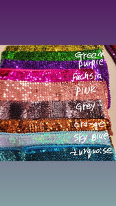 Sequin Tube Top