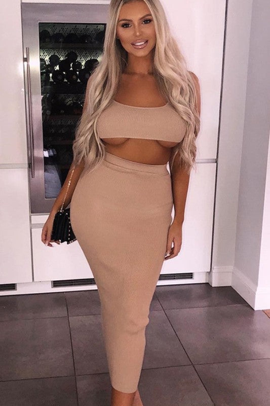 Delina Skirt Set