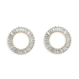 Alphabet Glam Studs!