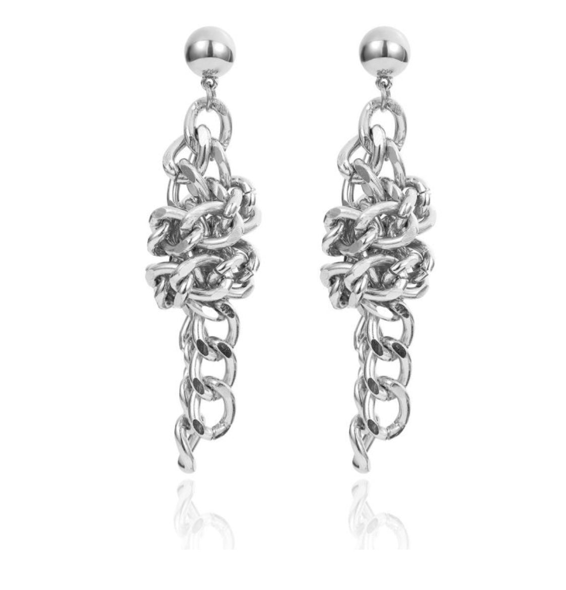 Chunky Link Earrings