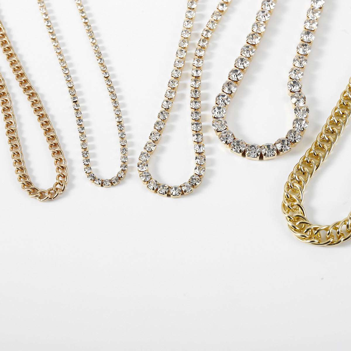 Rhinestone Glam anklet