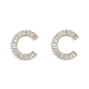 Alphabet Glam Studs!
