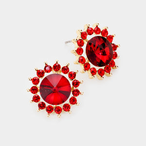 Flower Stud Earrings