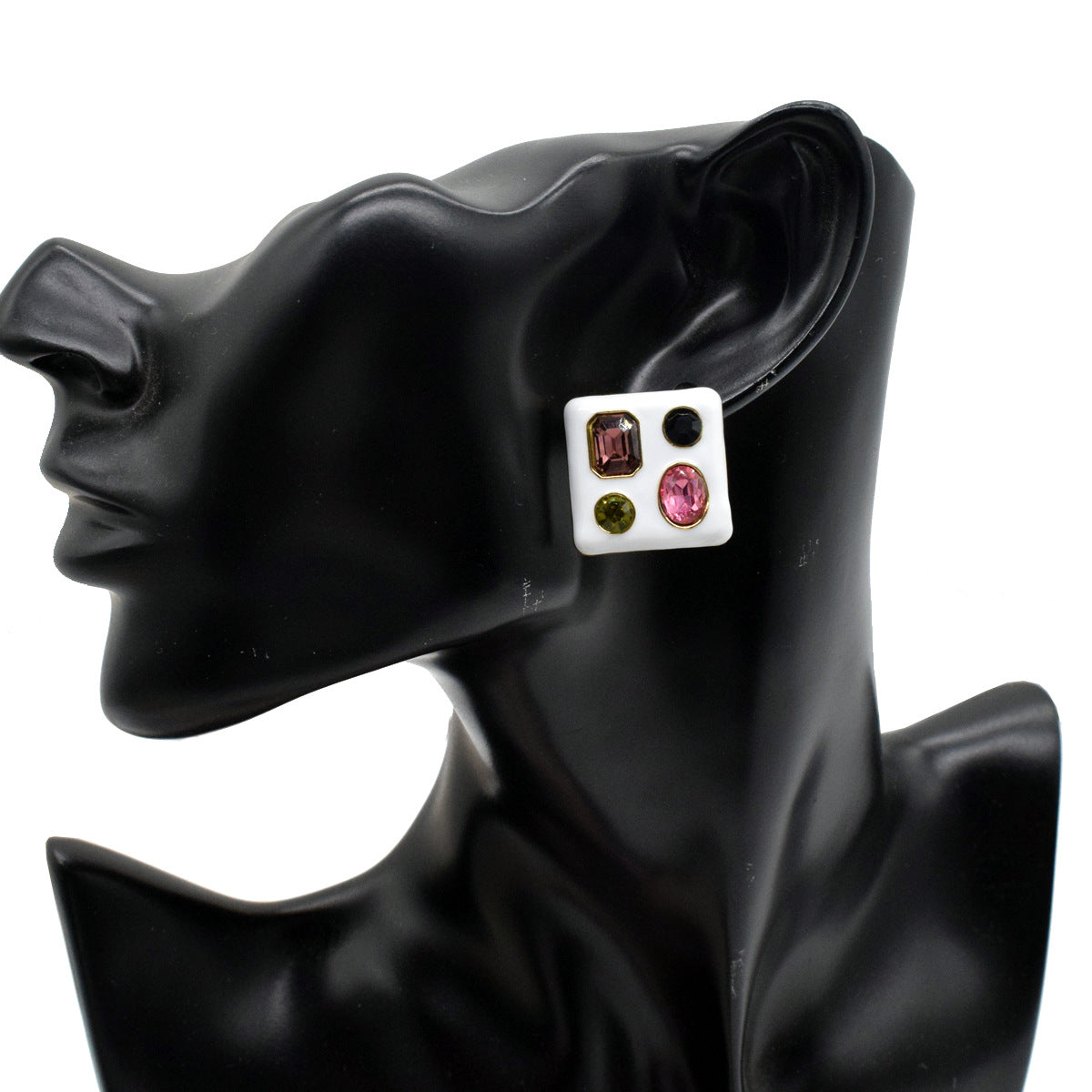 Square Art Earrings