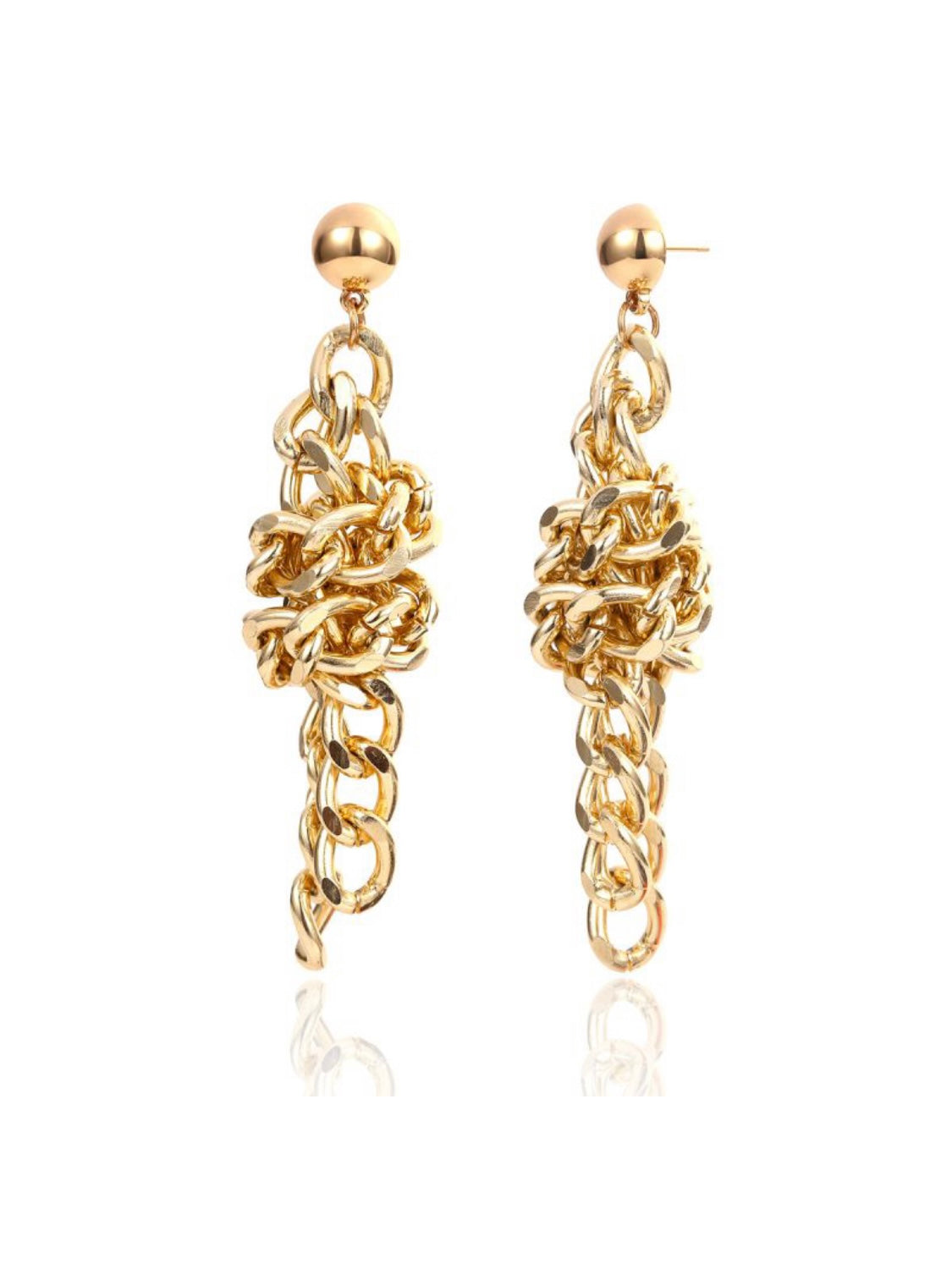 Chunky Link Earrings