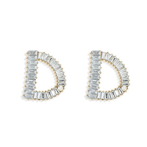 Alphabet Glam Studs!