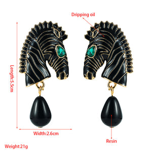 Zebre Earrings