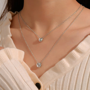 Diamond Girl Necklace