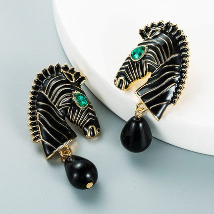 Zebre Earrings