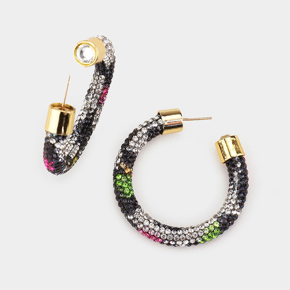The Mini glamour hoops