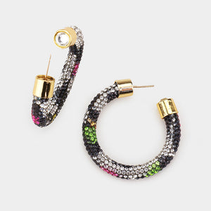The Mini glamour hoops