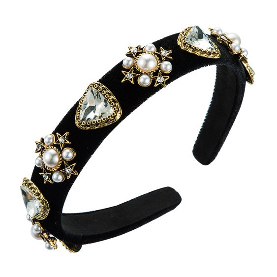 Diamond & Pearl Headband