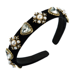 Diamond & Pearl Headband