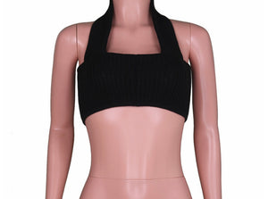 Knit Halter Top