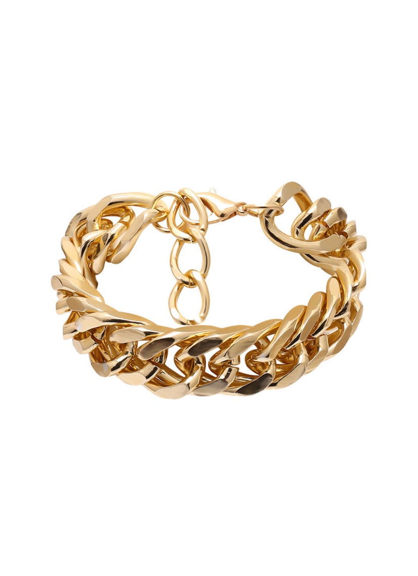 Chunky Fashion Metal chain bracelet