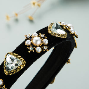 Diamond & Pearl Headband