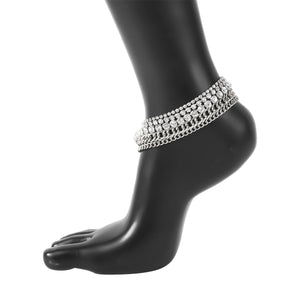 Rhinestone Glam anklet