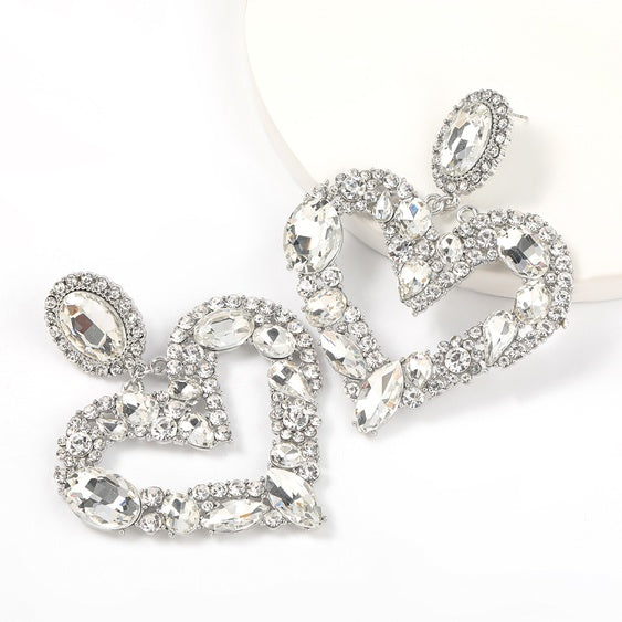 Heart Glamour Earrings