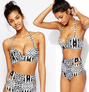 Aztec 2 piece bathing suit