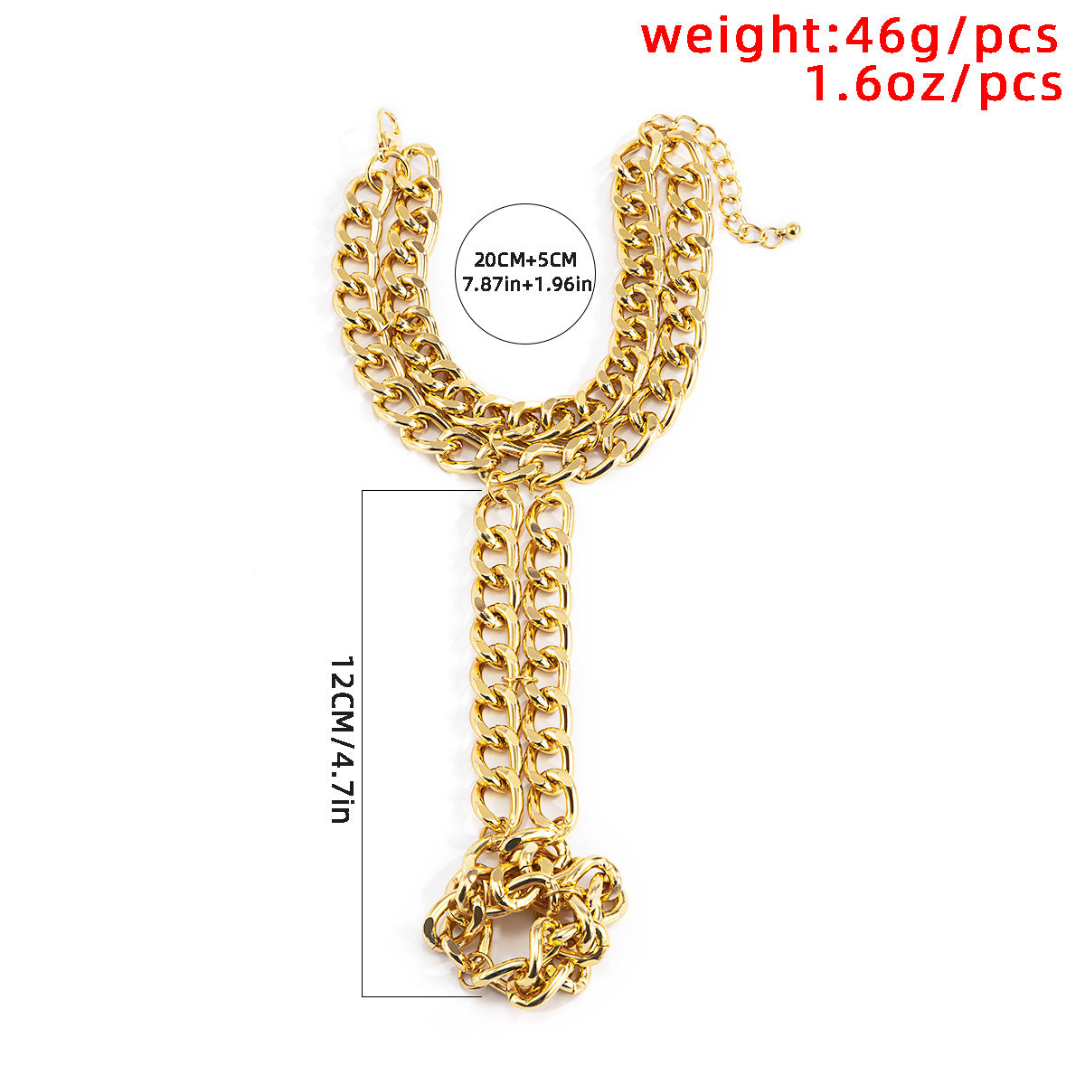 Chain Reaction Ring Bracelet