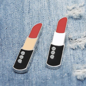 Lip stick pins