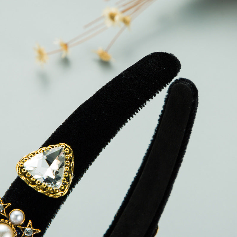 Diamond & Pearl Headband