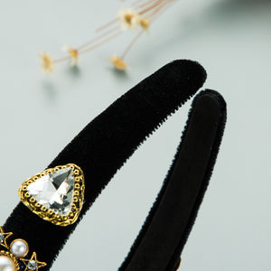 Diamond & Pearl Headband